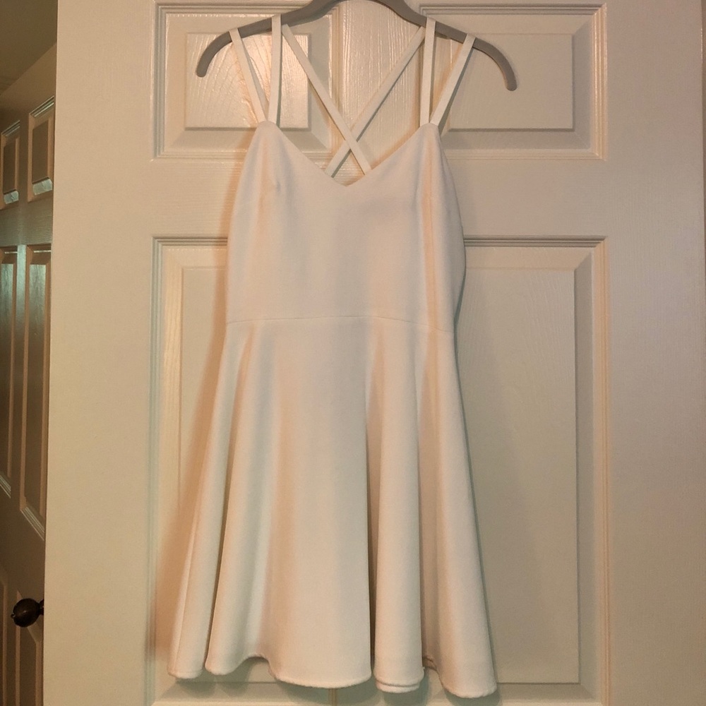 French Connection white dress